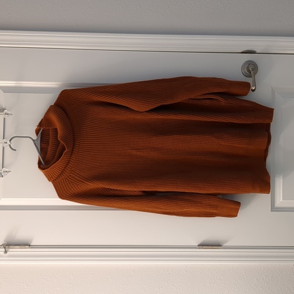 Sweaters Burnt Orange Sweater Dress Poshmark